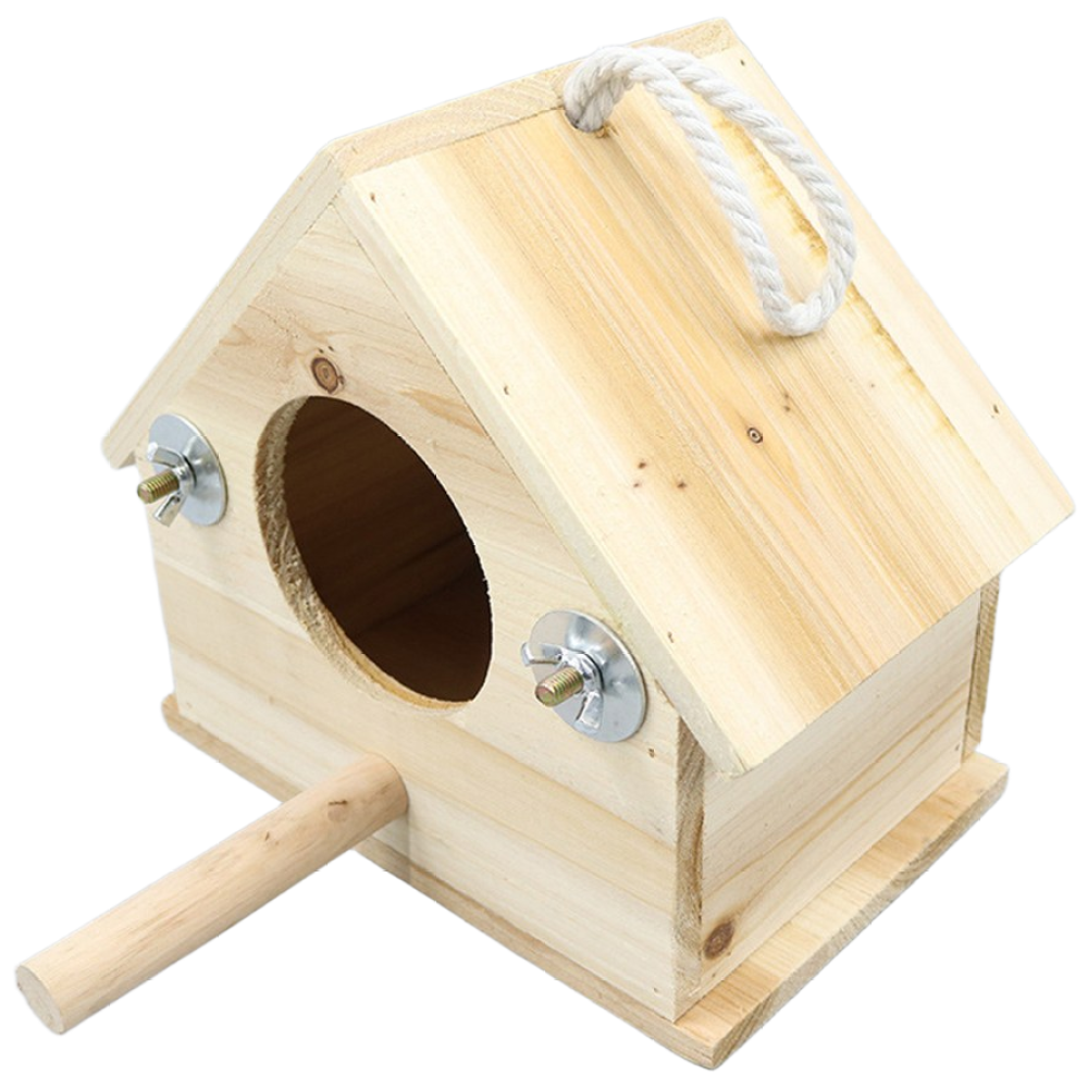 레브펫 앵무새 원목 둥지 알통, 1개, 아이보리 15,900원