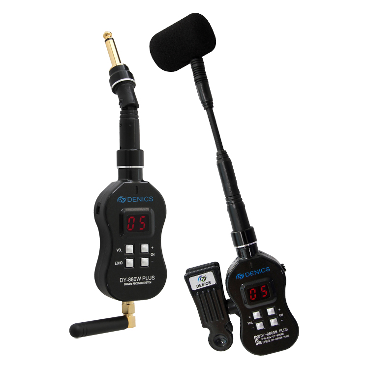 DY-880SW PLUS 국산 색소폰핀마이크 섹소폰무선마이크 콘덴서마이크 350,000원