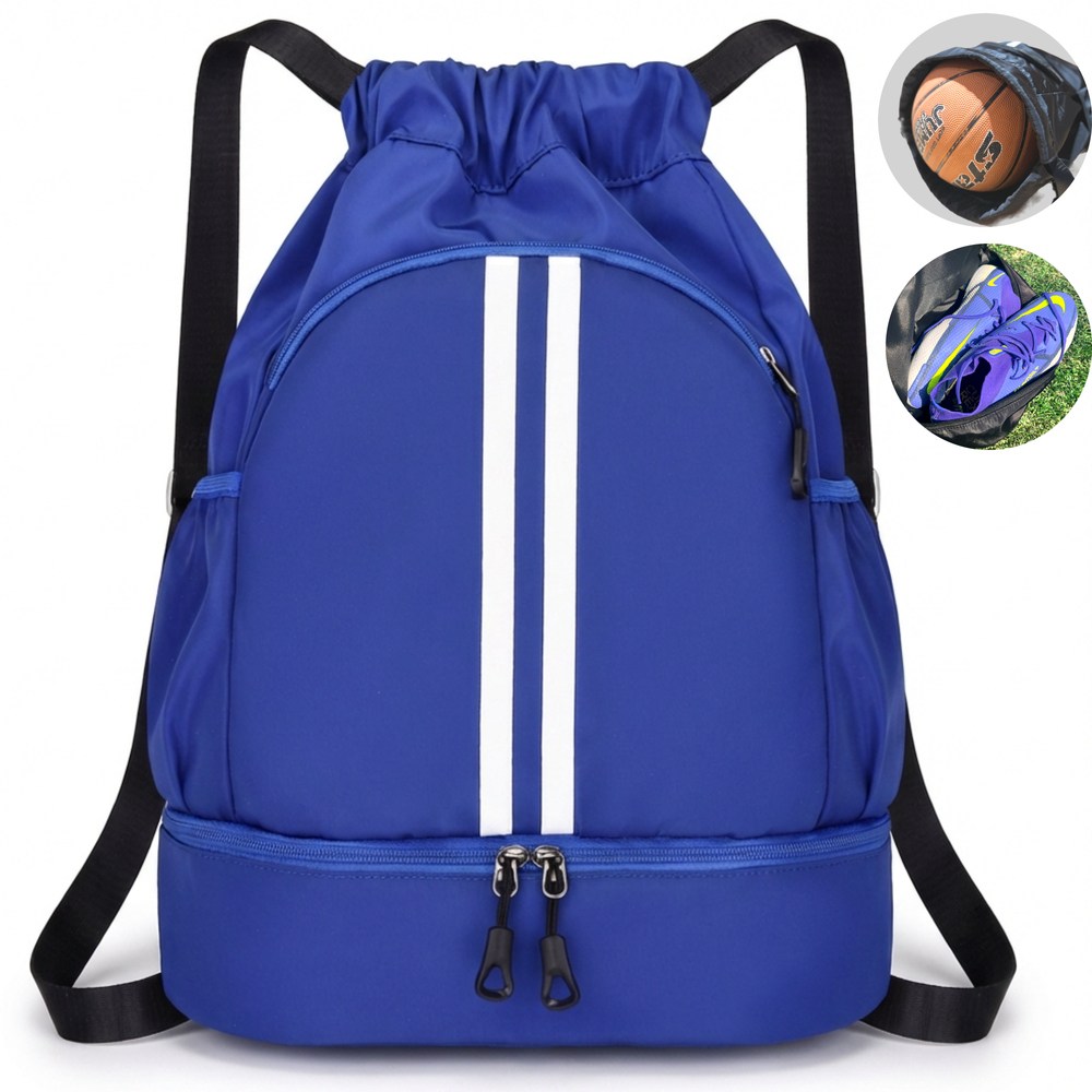 시유타임 축구공가방 볼백 농구공 스포츠 백팩 축구화, 블루, 1개 18,000원