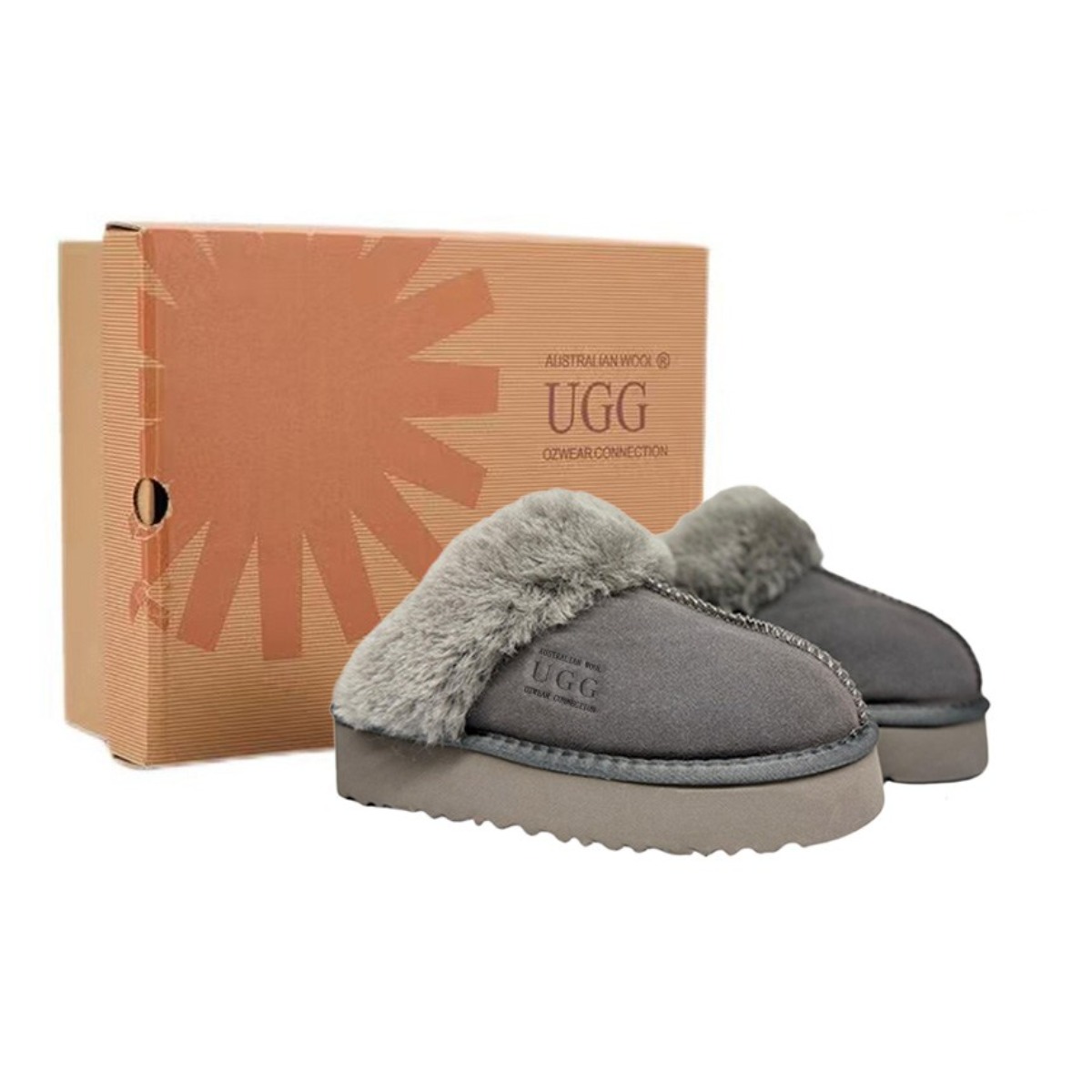 Australian UGG OZWEAR 오즈웨어 어그 호주정품 코케트 방수 여성어그슬리퍼 겨울 방한 슬리퍼 1122550-CHE 59,990원