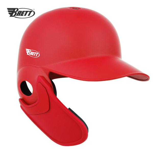 브렛 브렛 프로페셔널 프리미엄 경량 배팅헬멧 레드 무광 좌타자용 63,000원