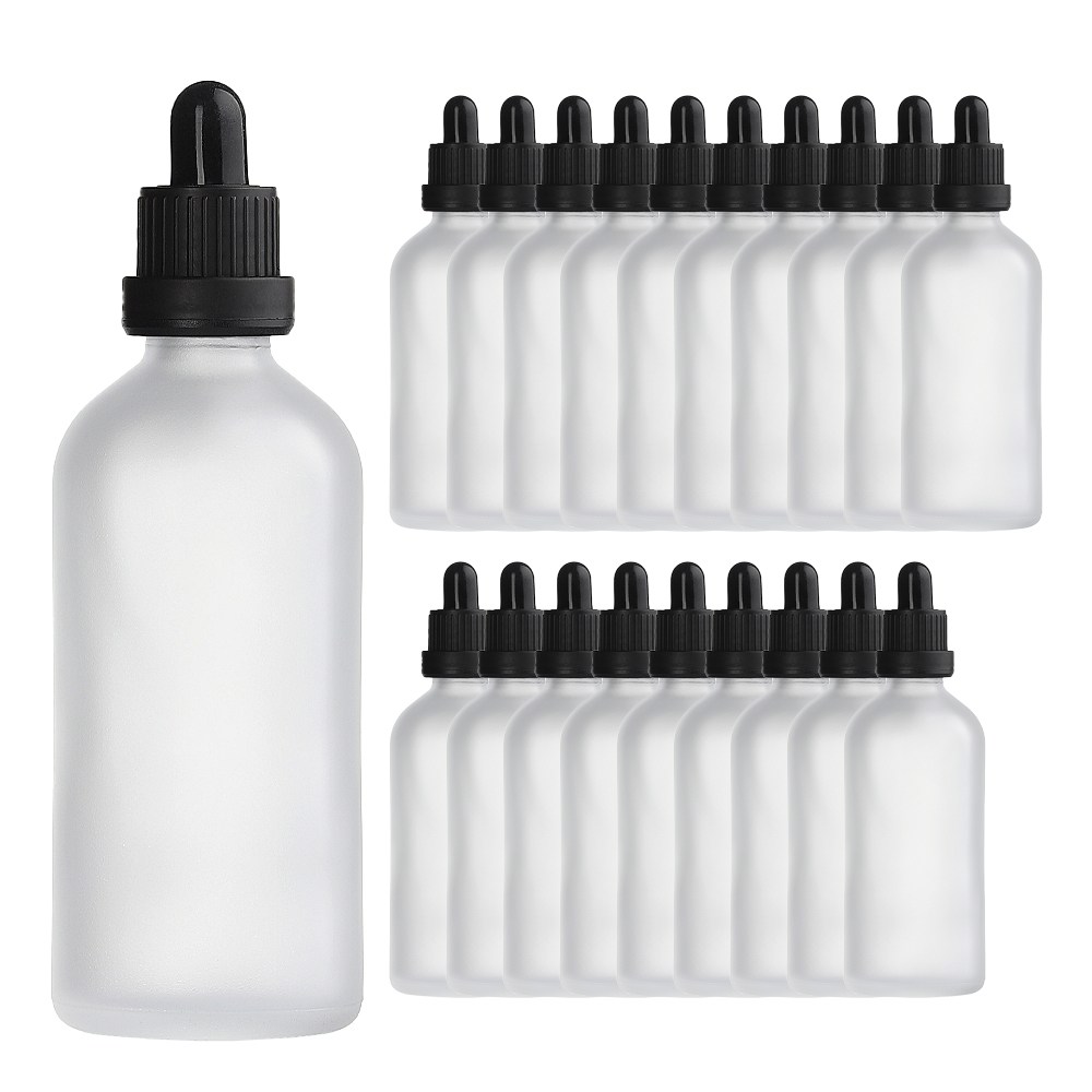 블랙 잠금캡 100ml 20개 스포이드 불투명 공병 향수용기 14,900원