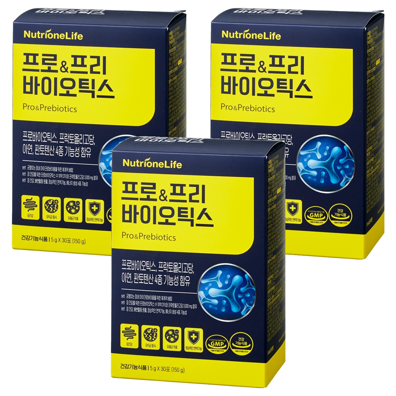 뉴트리원 프로 앤 프리바이오틱스 30p, 150g, 3개 38,700원