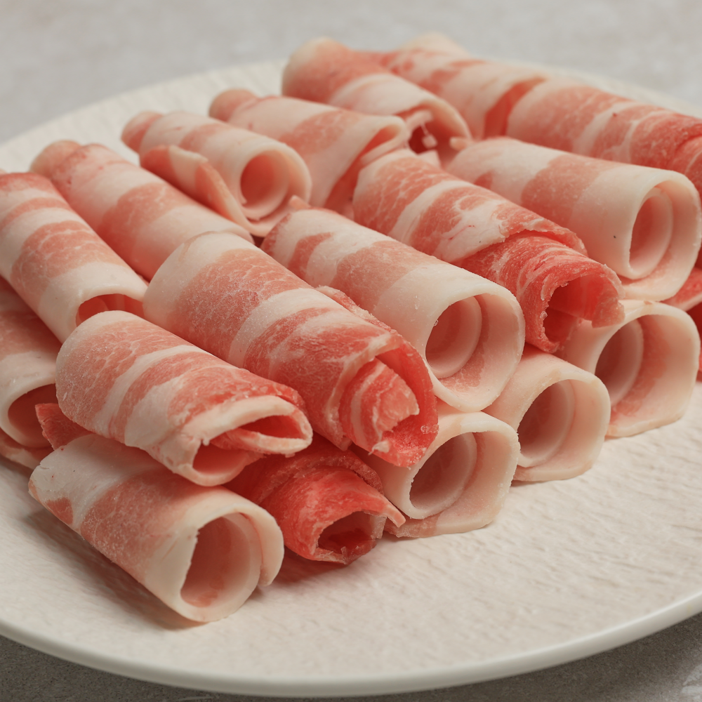 [한땀갈비] 초특가 삼겹살 부드럽고 육즙 가득한, 1개, 500g 12,900원