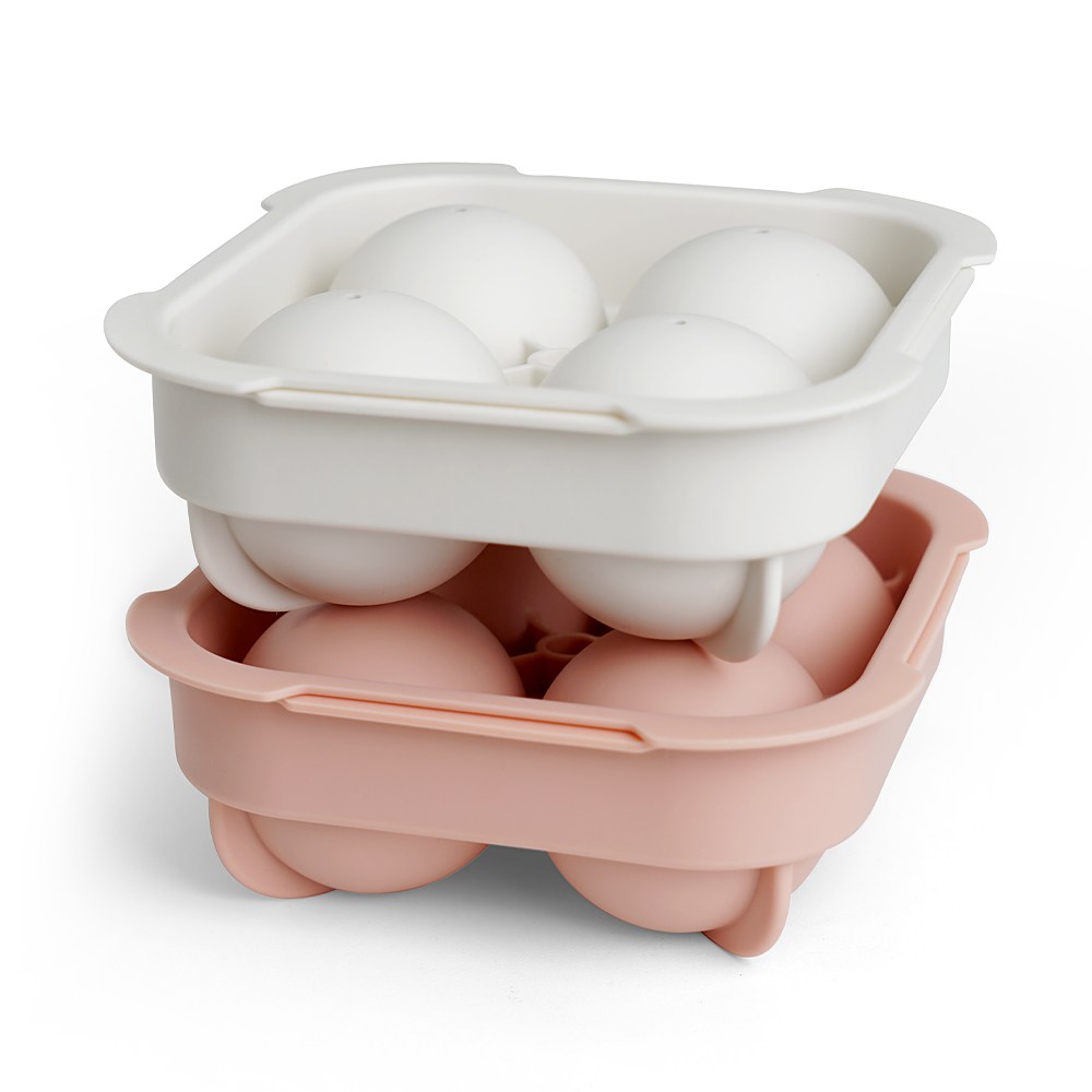 실리가든 원형 4구 빅볼파스텔 실리콘 얼음틀 2종 세트 14,900원