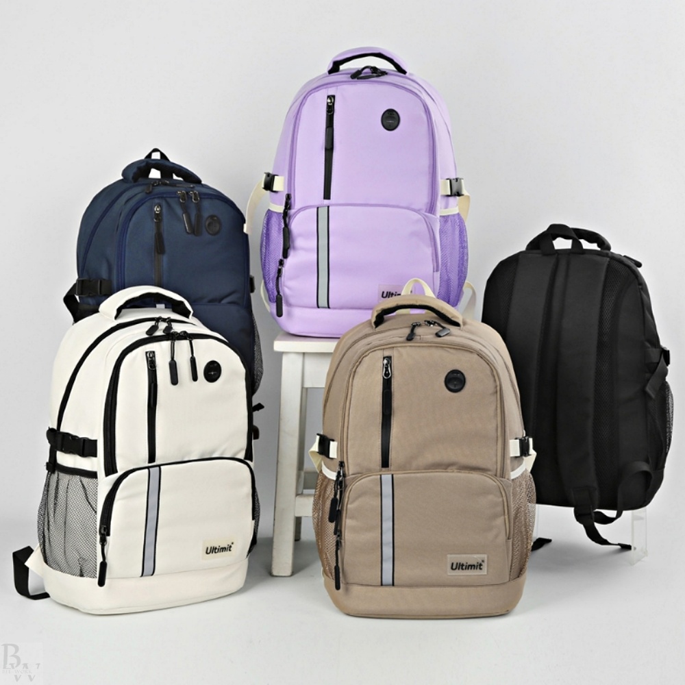 비워크 지퍼형 실용적인백팩 어깨편한백팩 수납많은백팩 노트북수납백팩 23,500원