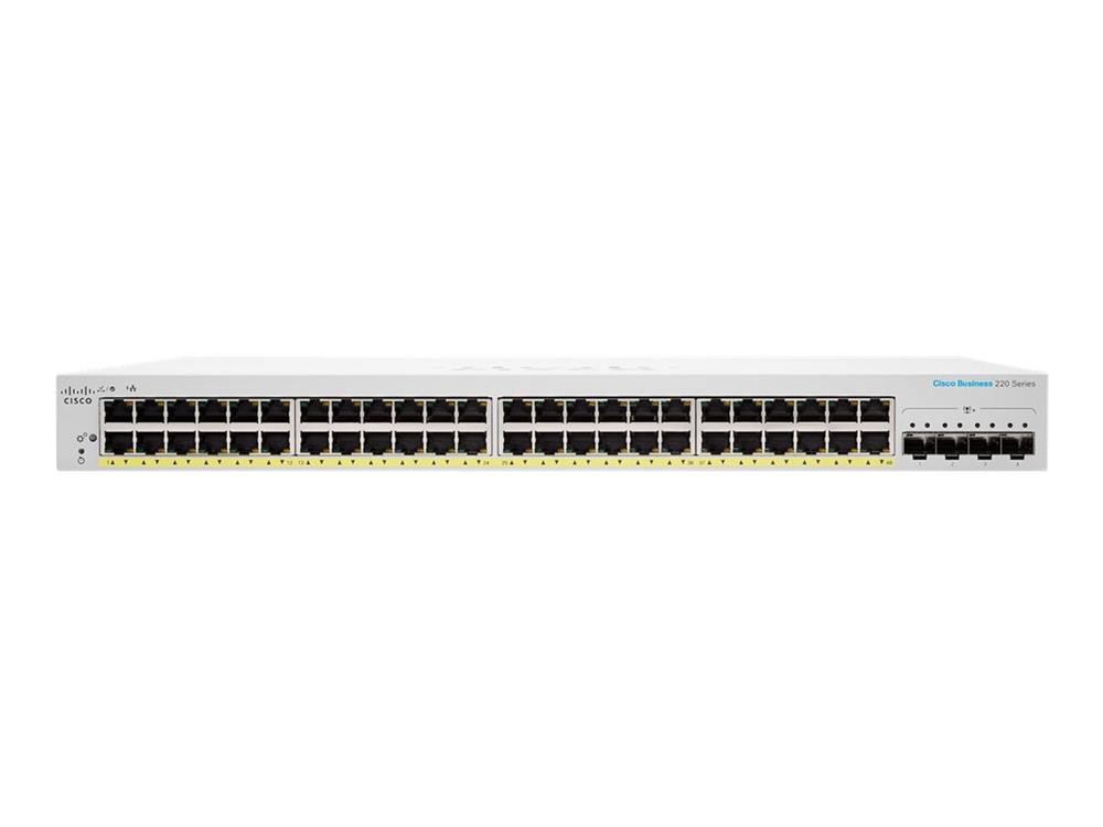 시스코 CISCO CBS220-48FP-4X-EU 48포트 PoE 스위칭허브 4SFP+, 1, CBS220-48FP-4X-EU 2,431,000원