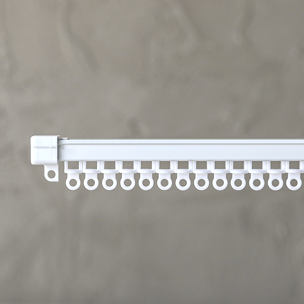 윈도우드레스 NEW 커튼 레일, 화이트 8,500원