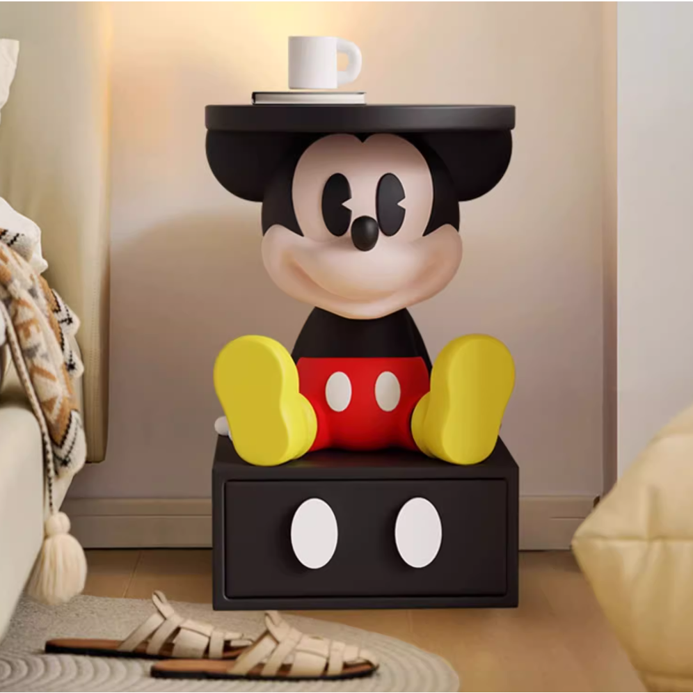 미키마우스 서랍장 침대협탁 미니 거실 원목 침대테이블 침대협탁서랍장 홈테리어, 1개, 미키마우스 250,000원