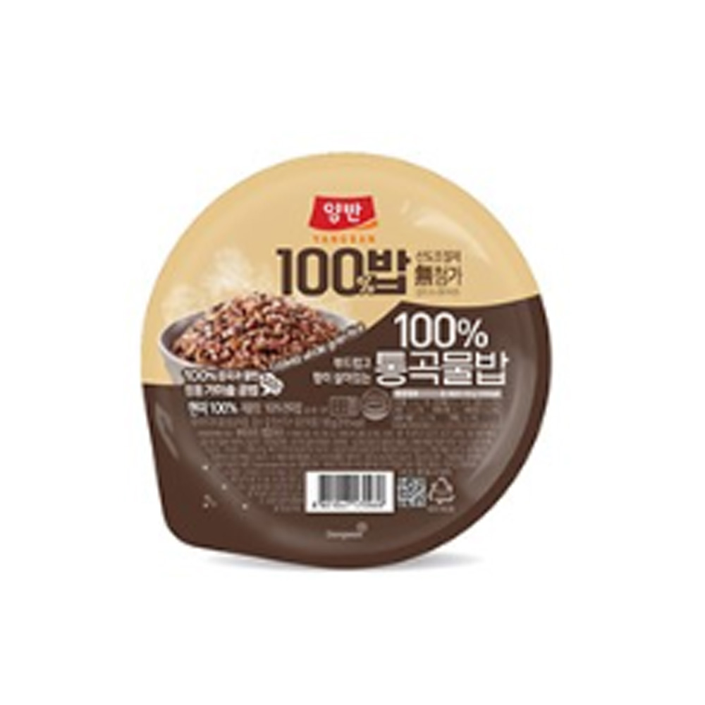 동원 양반100밥 100% 현미밥 130g 12개 + 통곡물밥 130g 12개 23,500원