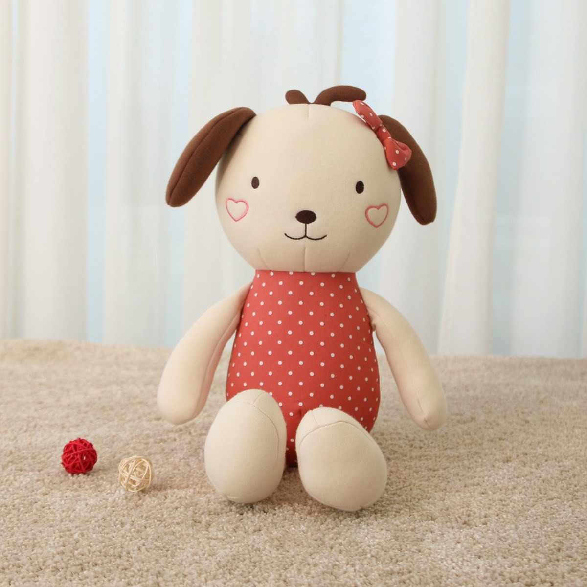 베베라온 오가닉 애착인형 아기 인형, 1개 39,000원