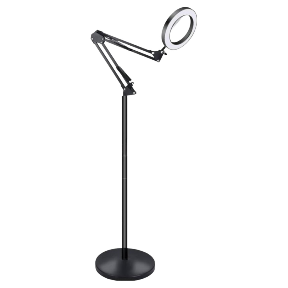 Apnoo 뷰티 샵 링라이트 스탠드 이동식 피부 미용 조명 반영구 속눈썹 뷰티 샵 피부 신축식 LED 스탠드 스탠드&클램프식 겸용 확대경 43,800원