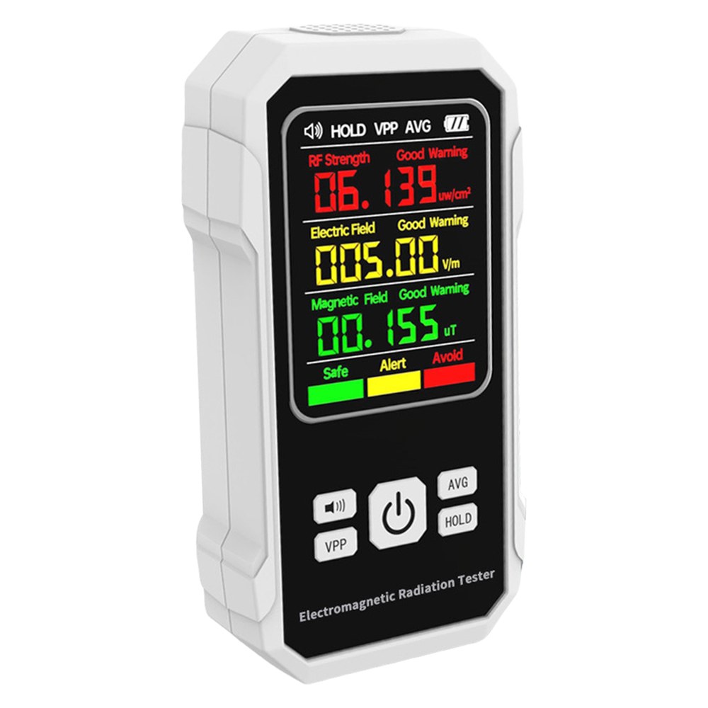 전자기 방사선 검출기 디지털 EMF 무선 주파수 전기장 측정기 자기장 강도 소리 경보 40,300원