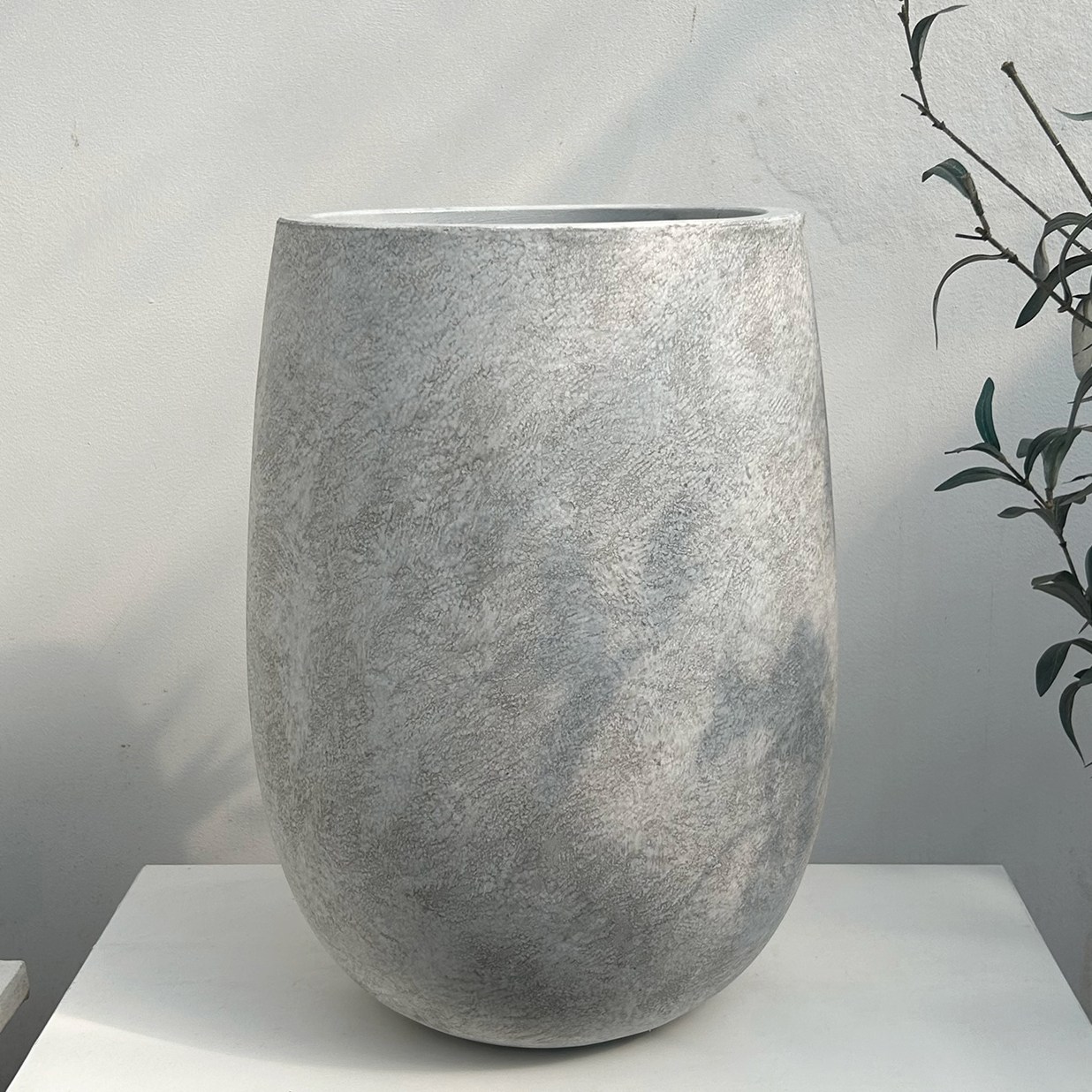 밍이네가든 화분 유로스톤 스테이, 1개, 그레이 46,000원