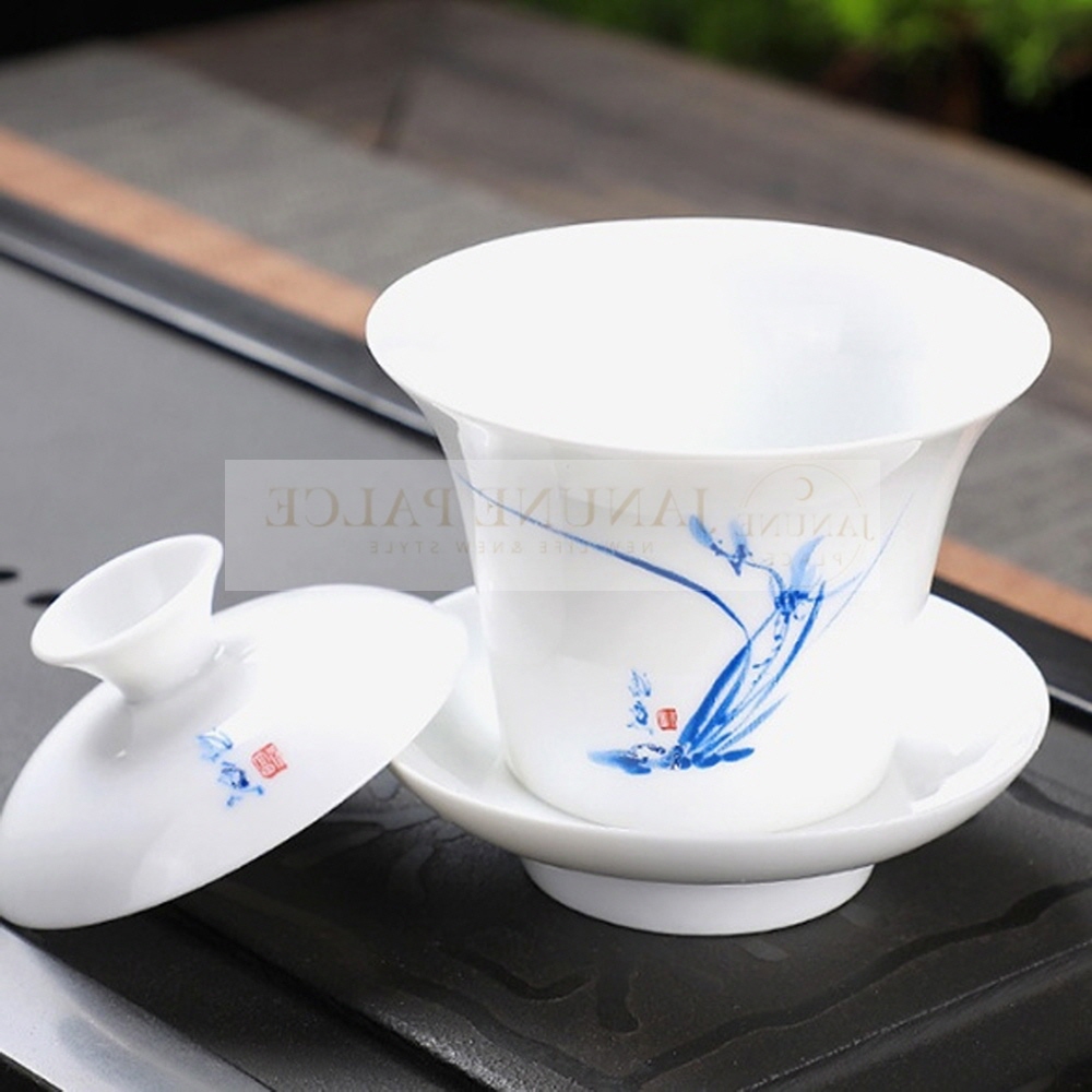 하루 도자기 백자 개완 다기 차도구 도자기잔 120ML 차소품 티컵 18,130원