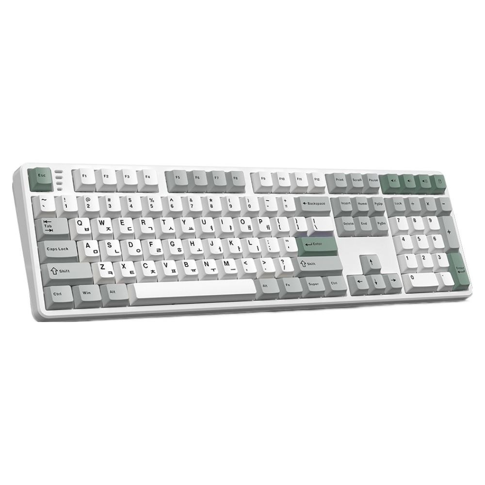 한성컴퓨터 저소음 가스켓 3모드 폼떡 유무선 기계식 키보드, 메탈화이트, GK798 PRO, 브라운슈가 토독 70,900원