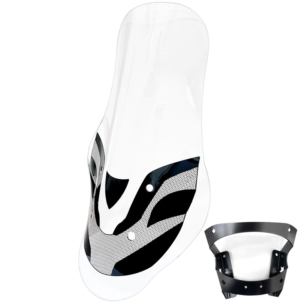 바이크핏 NMAX 125 윈드스크린 84cm 브라켓 세트 15-20년 호환 윈드쉴드 투명스크린, 1세트 120,000원