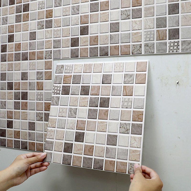 레디박스 3D 입체벽 접착 모자이크 폼블럭 화장실 씽크대 방수 시트지 12,900원