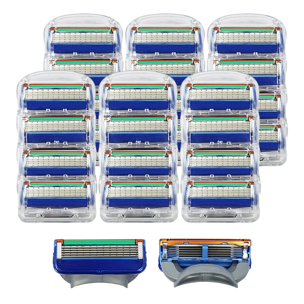 ARES 질레트 퓨전 매뉴얼 면도날 호환 24입팩 세트 5중날 윤활스트립 23,290원