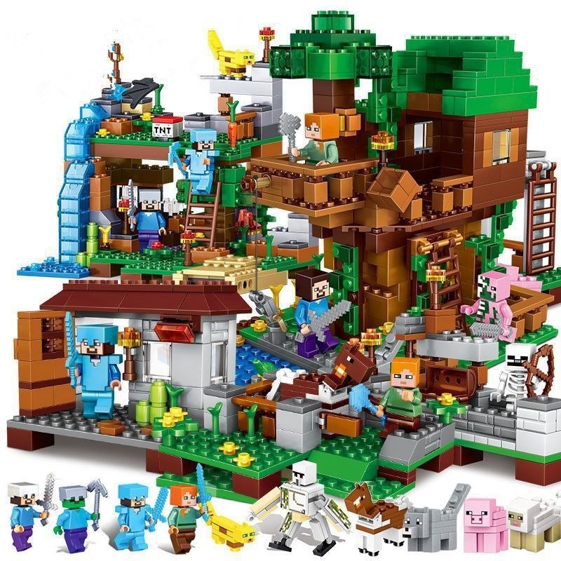 마인크래프트 엔더드래곤 결전 검 전초기지 블록 조립 장난감 49,800원