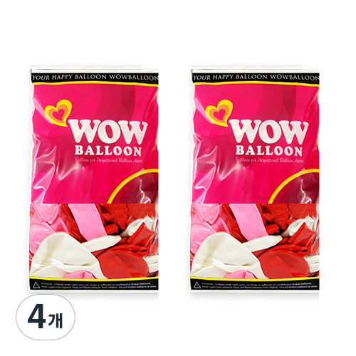 와우파티코리아 와우풍선 30cm 100p 38,920원
