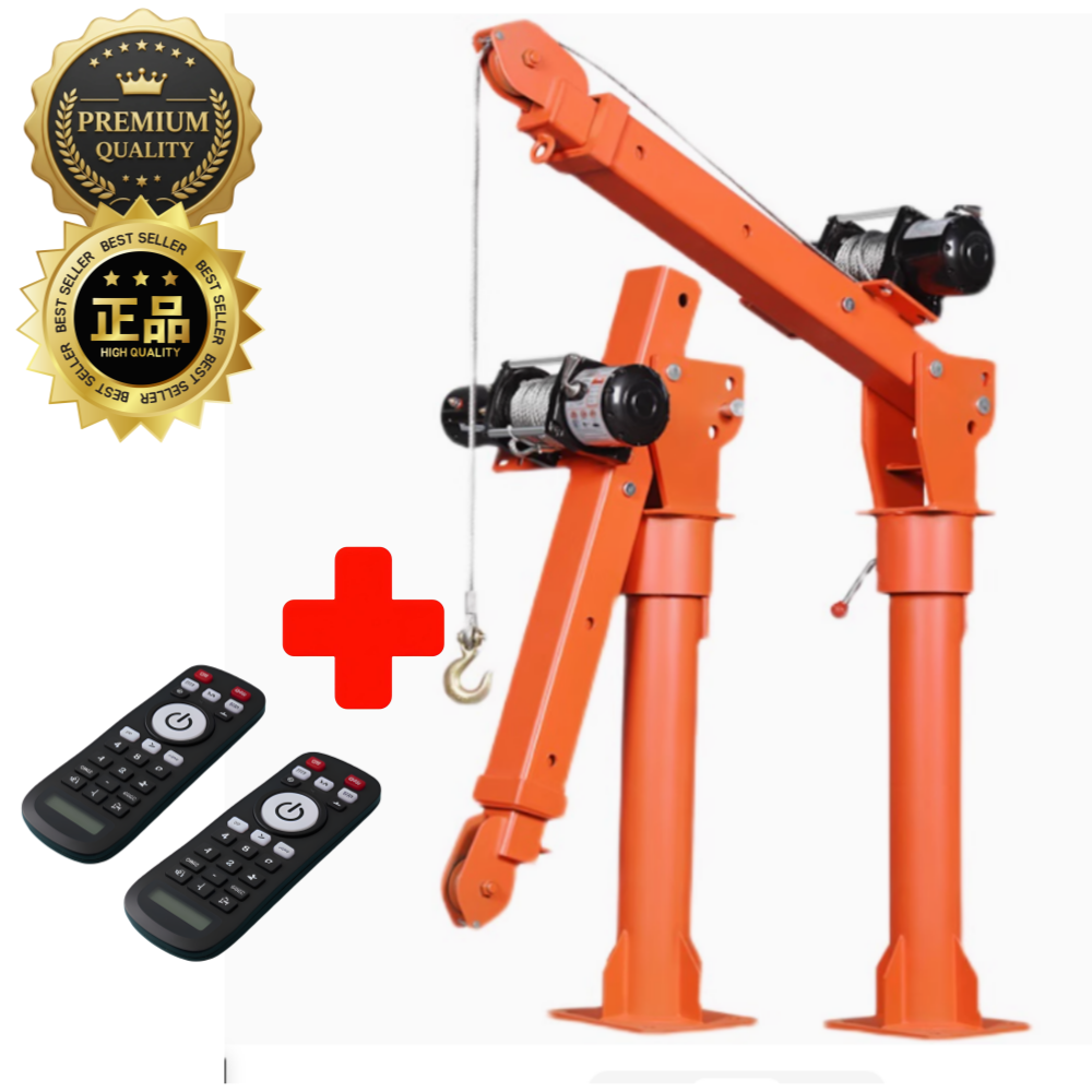 윤정상사 차량용 호이스트 크레인 전동 소형 원치 화물 이동식 트럭 기중기 리프트 핸드크레인 820,000원