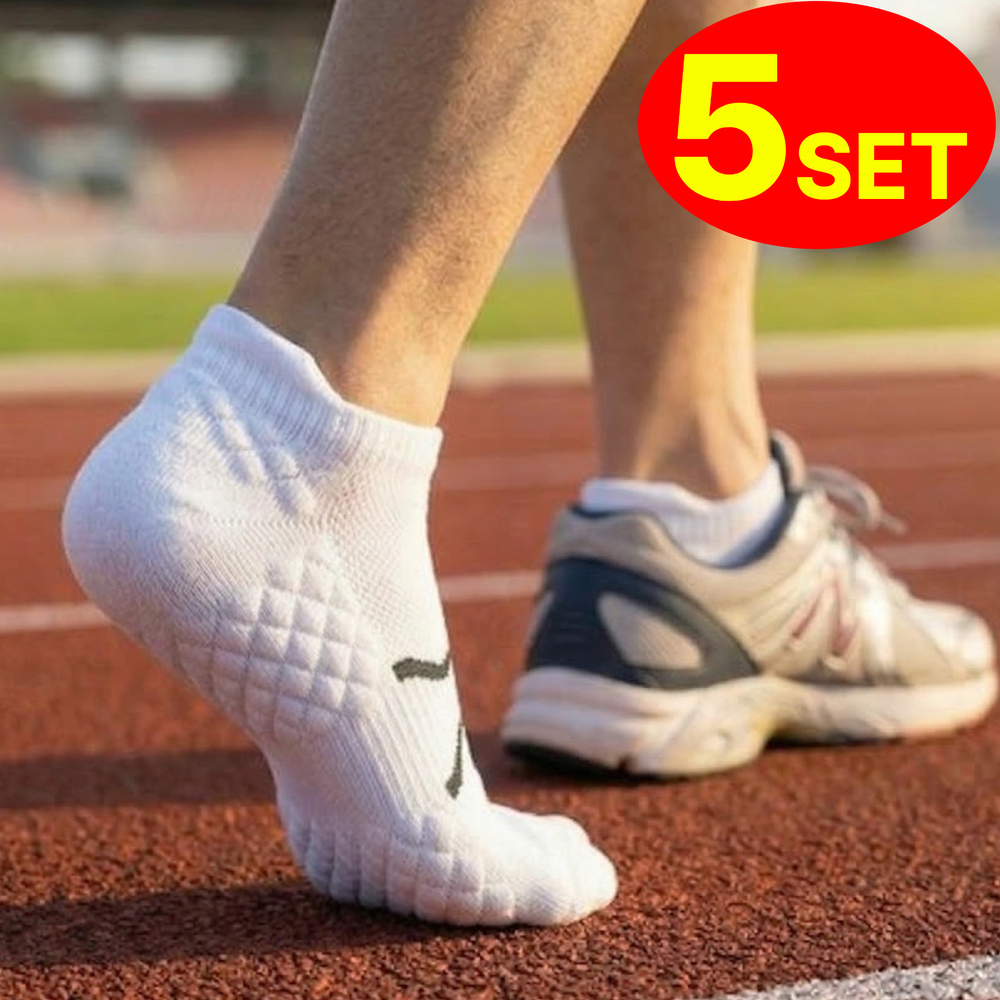 두꺼운 이중 쿠션 족저근막염 충격흡수 스포츠 양말 - 통증 완화 러닝 등산 헬스 [모아젤] 12,500원