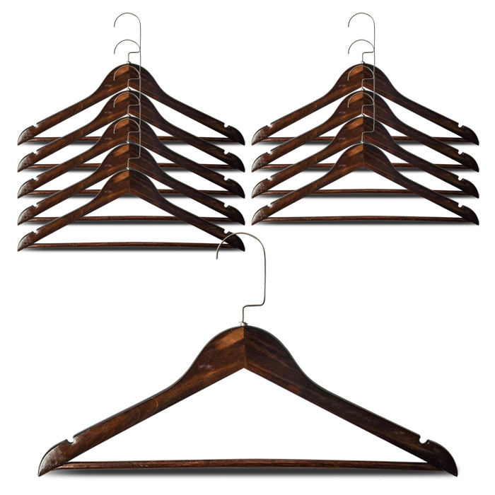 마켓플랜 월넛 원목 옷걸이 16,900원