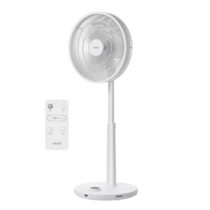 [99단풍량조절] 한경희 BLDC 무소음 선풍기 써큘레이터 발터치 스탠드형 리모컨, 화이트 89,900원
