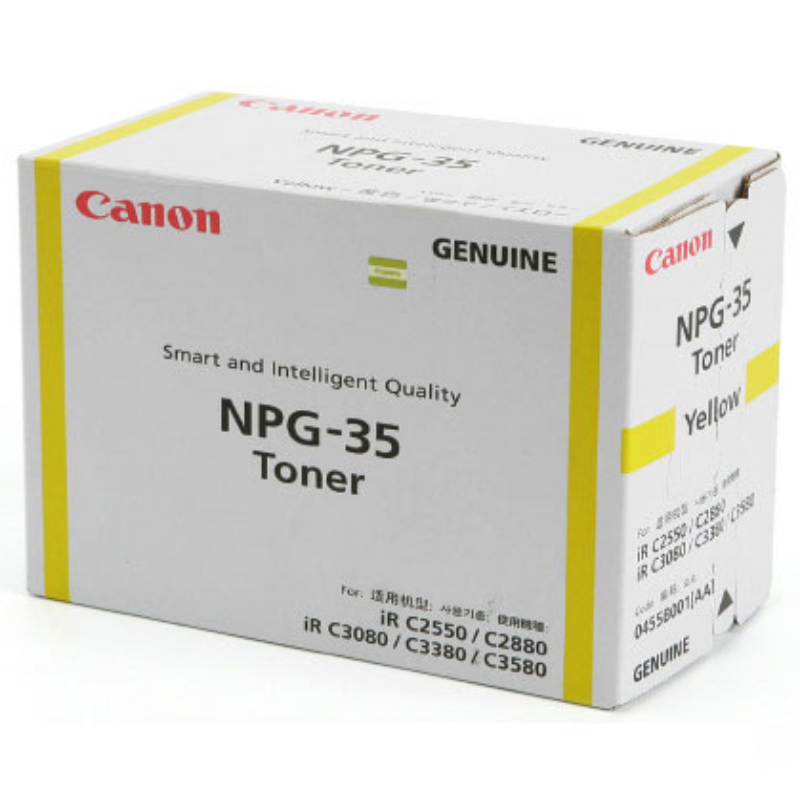 캐논 NPG-35 BCMY 4색 토너 카트리지, 1개, 4색세트 259,800원