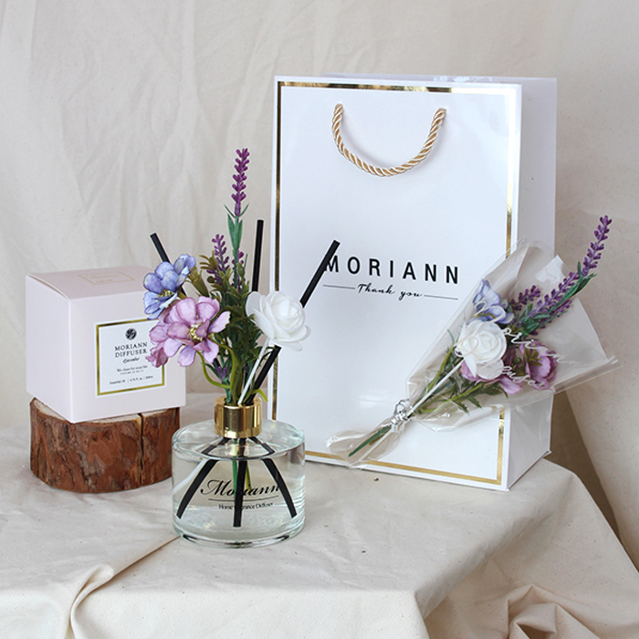 모리앤 크리스마스 골드라벨 디퓨저 200ml + 쇼핑백, 라벤더, 1개 10,620원