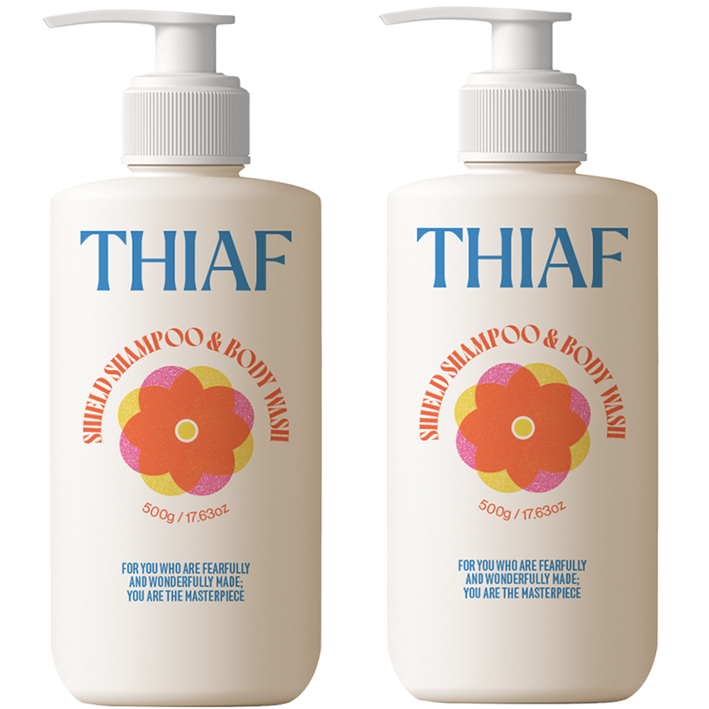 띠아프 쉴드 샴푸 앤 바디워시 500g, 2개 (총1L) 대용량 신생아부터 사용하는 무자극 순한 올인원워시, 2개 46,600원