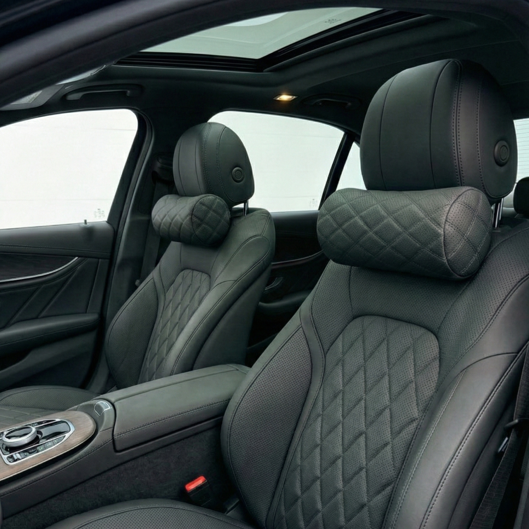 핏룸 차량용 메모리폼 가죽 목쿠션 17,800원