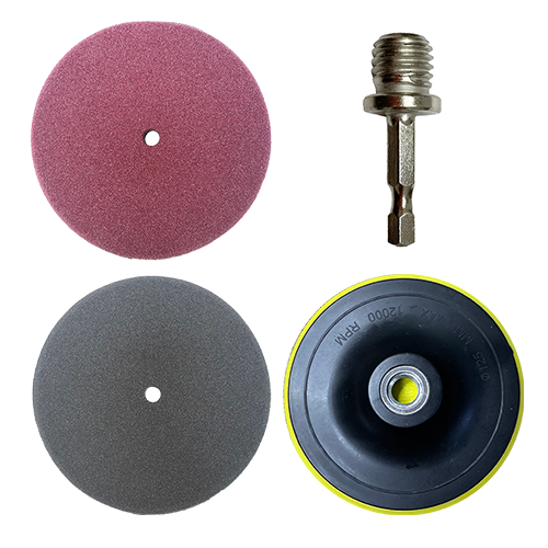 샤인케어 자동차 광택패드 전동드릴 고급세트 5인치 6인치 7인치 스펀지패드 15,000원