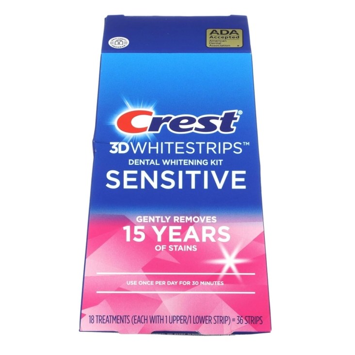 국내배송 크레스트 치아미백스트립 민감치아전용 18개입 1set, 1개 85,000원