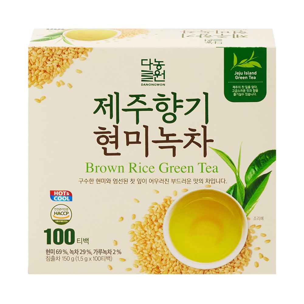 다농원 제주향기 현미녹차 티백 5,630원