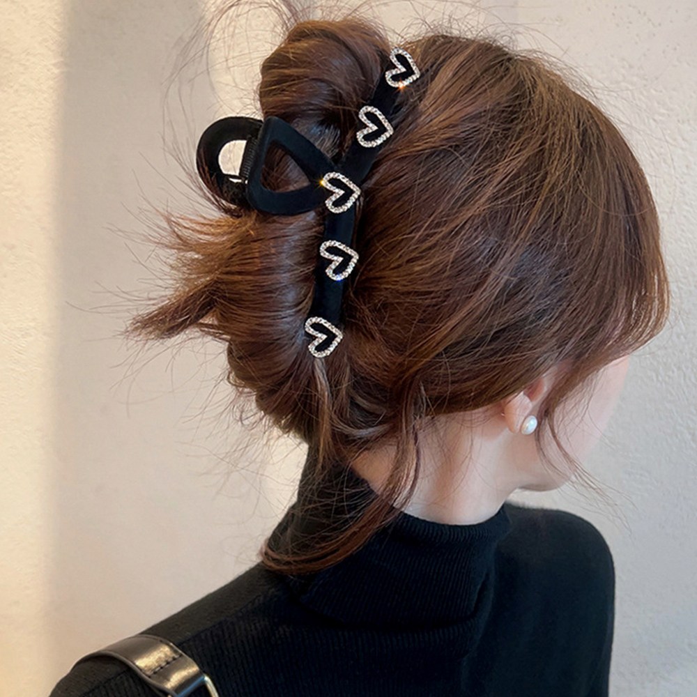 코지모스 벨벳 큐빅 헤어 집게핀 4개 세트 19,900원