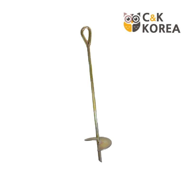 쇠말뚝 앵커 나선형 철근팩 철근말뚝 타프 천막 캐노피 텐트 텐트팩 고정 CK-E012 7,200원