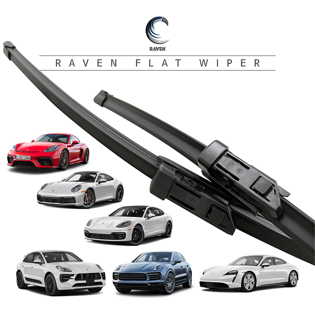 레이븐 포르쉐 718 카이맨 박스터 911 파나메라 타이칸 마칸 카이엔 플랫 와이퍼 운전석+조수석 세트 순정타입 30,400원