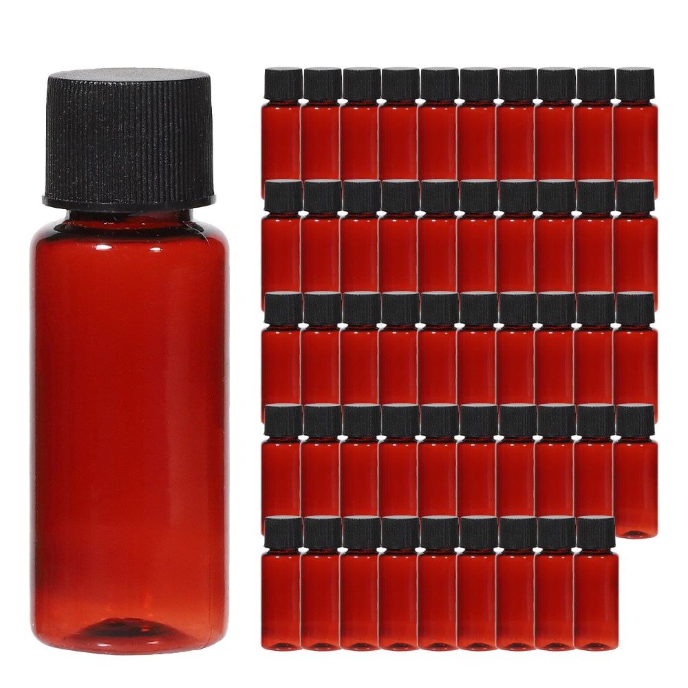 블랙캡 단마개 브라운 20ml 50개 플라스틱 공병 소분병 여행 화장품용기, 50개 12,500원