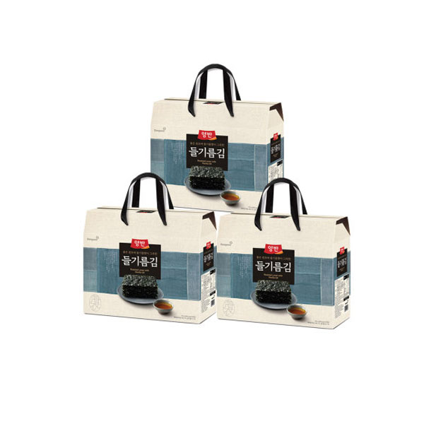 동원 양반김 선물세트 들기름김 24입 3세트 30,900원