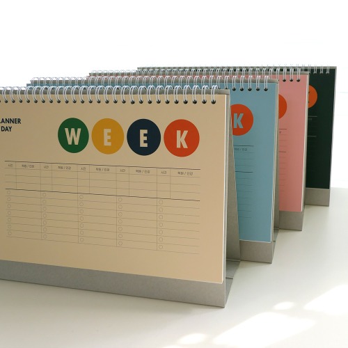 건망증GMZ 탁상용 스터디플래너 WEEK  4권세트(계획표, 체크리스트, 투두리스트) 32,300원
