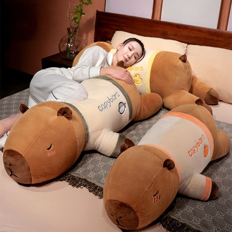 Arsjuo 카피바라 바디필로우 커버 안고자는 베개 대형 롱 쿠션 55,980원