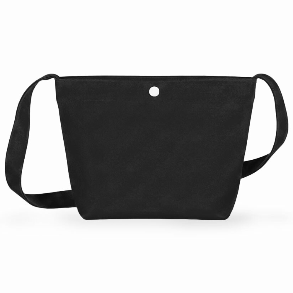 가볍운 데일리 무지 캔버스 패브릭 미니 크로스백 7,500원