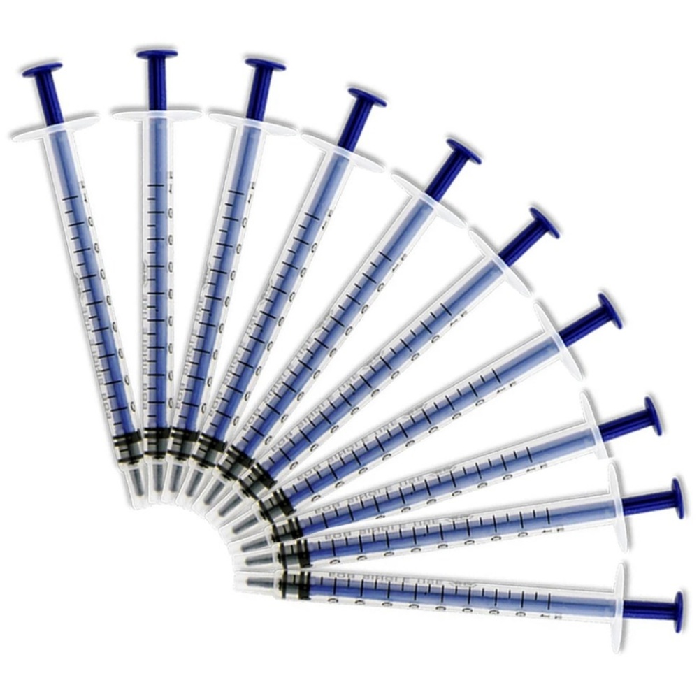 플라스틱 주사기 반려동물 앵무새 급식 잉크충전 과학교구 일회용주사기 10개 1세트 4,900원