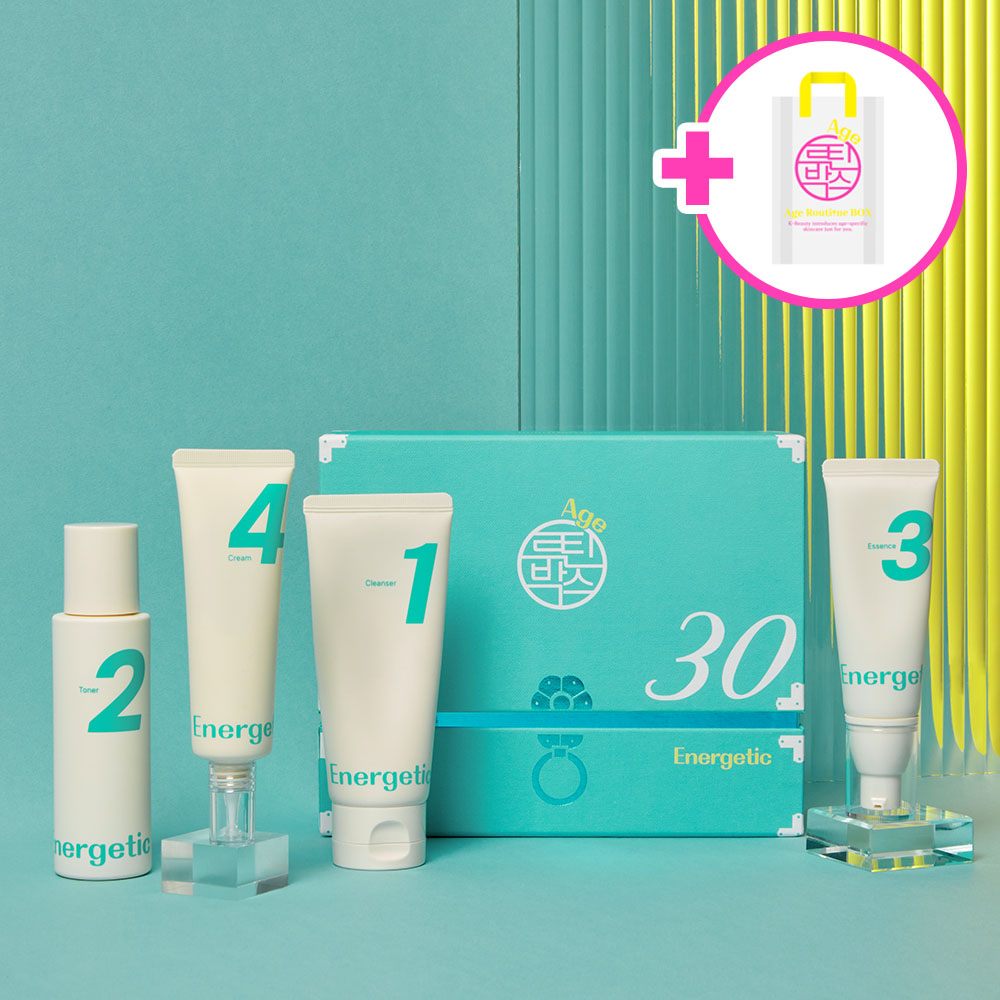 셀뮬러 기초 트래블 세트 4종 화장품 에이지 루틴박스 30대 키트 에너제틱, 1세트 120,000원