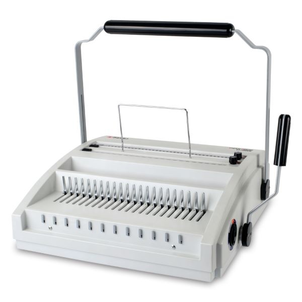 [제본기] 플라스틱+와이어링겸용제본기 ST-250RW [수동식/A4/제본매수 와이어링135매 플라스틱링450매/천공매수20매/천공마진조절/링규격조절/최대링규격16mm] 315,000원