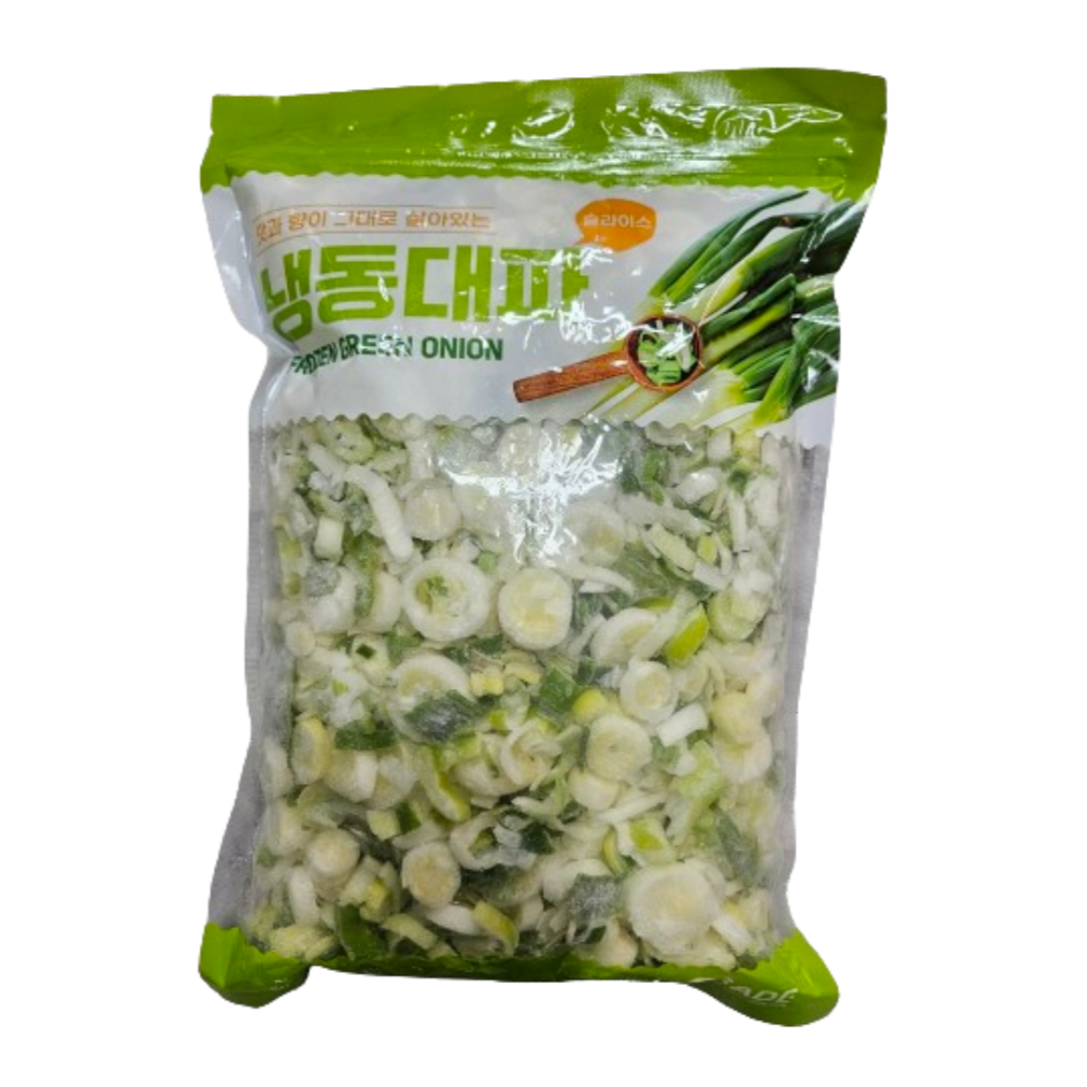 냉동 대파 슬라이스10kg (1kgX10봉) 28,220원