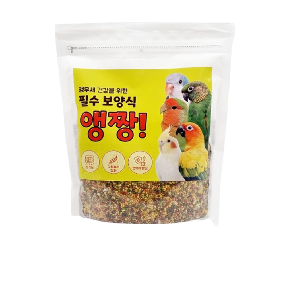 앵무새 영양보충 필수 보양식 앵짱 1kg 새사료 먹이 43,080원