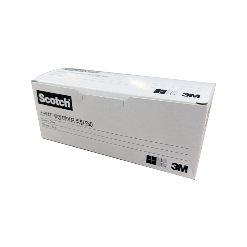 3M 스카치 다용도 테이프리필550 12mm/20m 11,800원